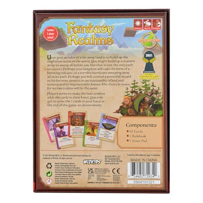 WizKids Fantasy Realms Board Game Card Game - style: Core Game