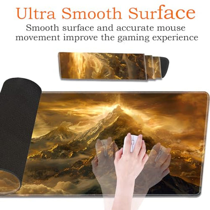 for MTG Playmat Non-Slip Rubber Play Mat with Storage Bag Combination, Ideal for Card Game Lovers TCG Play Mat, Huang Jinshan - color: Huang Jinshan