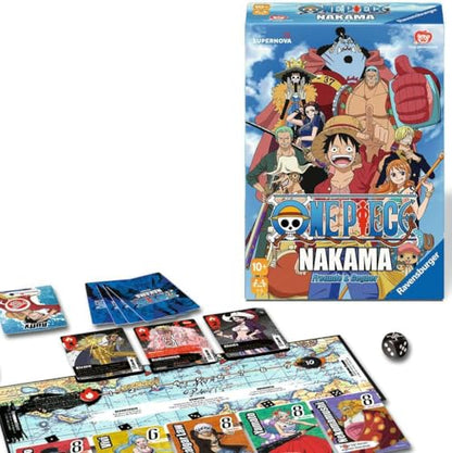 Ravensburger 24869 One Piece Nakama – A Cooperative Board Game and Card Game for 1-5 Anime Fans from 10 Years, in The World of One Piece