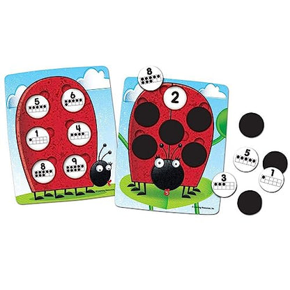 Learning Resources 10 on the Spot Ten Frame Game