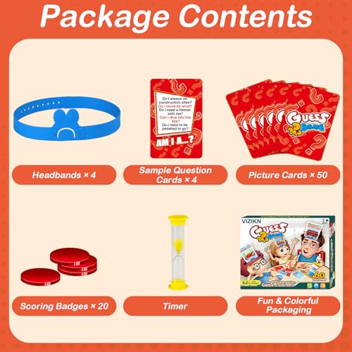 Headbands Game for Kids – Guessing Board Game to Boost Vocabulary, Critical Thinking, and Social Skills – Quick Question Family Game Night for 2–4 Players – Travel-Friendly Fun (Vehicle Theme) - style: Vehicle
