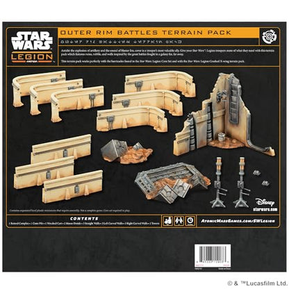 Star Wars: Legion Special Operations Terrain Pack | Tabletop Miniatures Strategy Game for Teens and Adults, Ages 14+, 2 Players, 3 Hour Playtime