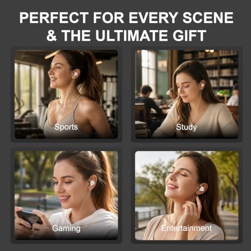 in Ear Monitor Headphones Hybrid 1BA+1DD HiFi Deep Bass IEM Earphones White | Hybrid Banlance Armature with Dynamic in Ear Headphones IEM Earphones Gaming Earbuds no Mic - color: QT820-White no Mic