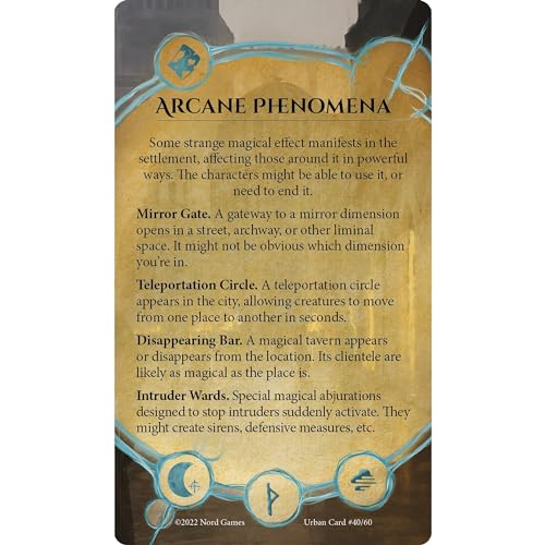 Nord Games: Elements of Inspiration: Boxed Set - 5e RPG Storytelling Cards, 420 Tarot Sized Cards, Combat, Roleplay & Exploration Cues, Tabletop, D&D - style: Inspiration