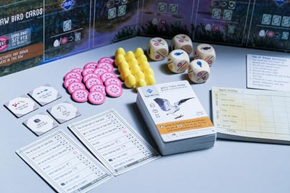 Stonemaier Games: Wingspan Oceania Expansion by Elizabeth Hargrave | Add to Wingspan | Includes New Player Mats, Food, Eggs, Cooperative Mode, & 95 Unique New Colorful Birds | 1-5 Players, 70 Mins - style: Oceania Expansion