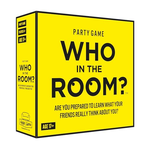 Hygge Games Who in The Room? Party Gamef Yellow