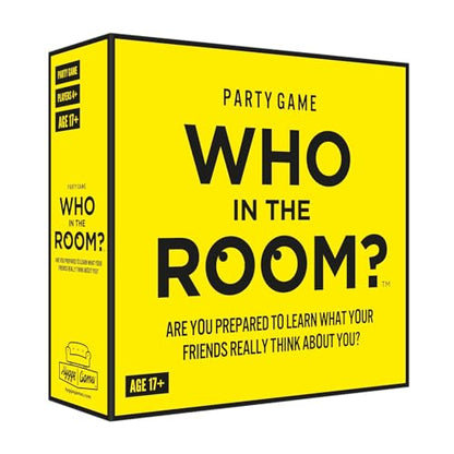Hygge Games Who in The Room? Party Gamef Yellow