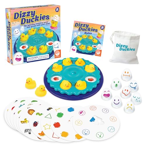 MindWare Dizzy Duckies Early Learning Matching Game - Preschool Game for Toddlers