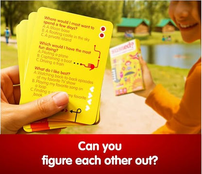 SUSSED The Wacky ‘What Would You Do’ Social Card Game - Fun & Easy for Kids - Family Travel Game for Road Trips & Car Journeys - Ages 6 & Up - Yellow Deck - color: Hello Yellow (Hilarious Everyday Events Theme)
