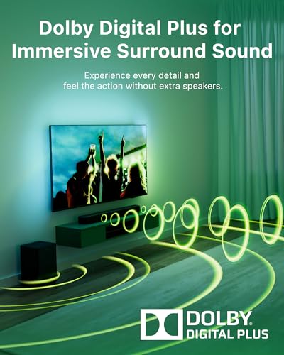 Philips B5309 2.1 Channel Soundbar with Wireless Subwoofer - Bluetooth, HDMI ARC, DTS Virtual:X, 240W Max Power, Dark Grey - style: B5309 Soundbar with Wireless Subwoofer