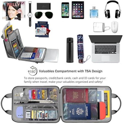 ZINZ Laptop Shoulder Bag 12.3-13 inch Case Sleeve, Expandable Handbag with Valuables Compartment Compatible with MacBook Air/Pro/Neo 13", iPad 12.9"/13"/11", Shockproof,Gray - color: Gray