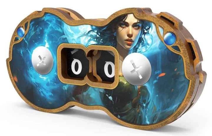 Green Stuff World Life Counters for Popular Tabletop Games (Blue) - style: Blue