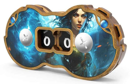 Green Stuff World Life Counters for Popular Tabletop Games (Blue) - style: Blue