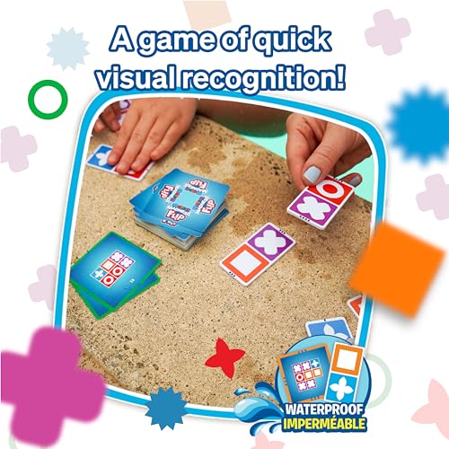 Foxmind Games: Match Madness Flip - Travel Sized Pattern Matching Puzzle Game, Develop Problem Solving-Logic-Fine Motor Skills, Kids 7+, 1-2 Players - style: Travel