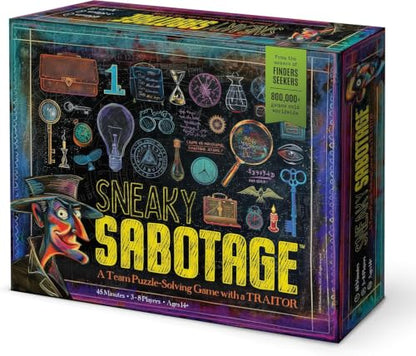 Mystery Escape Room Game for Adults Detective Puzzle Series | Immerse in thrilling clues, mind-bending riddles, and unforgettable detective adventures with Finders Seekers!
