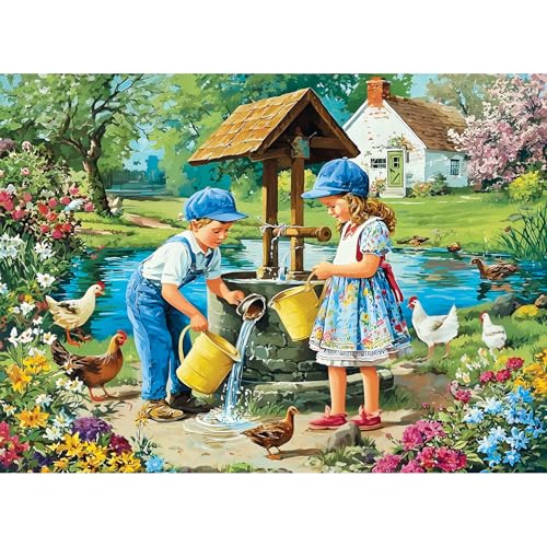 300 Piece Puzzle for Adult, Wonderful Childhood Jigsaw Puzzle - style: Wonderful Childhood