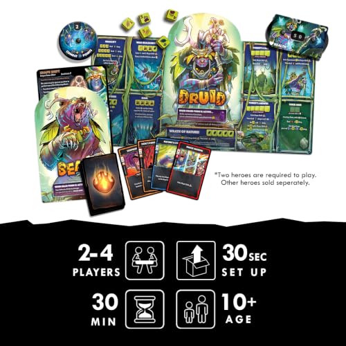 Dice Throne Box Game - Strategic Dice & Card Battler (Druid) - style: Druid