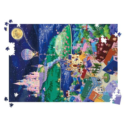 HUADADA 1000 Piece Puzzle for Adults, The Kingdom’s Silent Night, Eco Non-Glare Print, Puzzle 1000 Family Leisure & Gift - color: The Kingdom’s Silent Night
