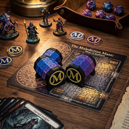 2 Pack MTG Life Counter (Black)