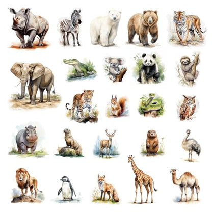 CHEFAN Jungle Animal Felt Board Story Pieces, Flannel Figures Precut Graph Wild Zoo Animals Themed for Preschool Early Learning Storytelling - 24 Pcs - color: C-animals