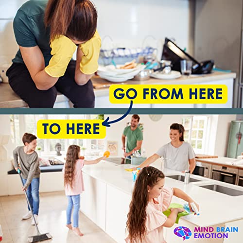Mind Brain Emotion 52 Essential Life Skills: No-Excuses Game to Teach Kids, Teens & Adults How to Care for Self & Chores, Practical Solution for Responsible Boys, Confident Girls, Happy Family - style: Life Skills