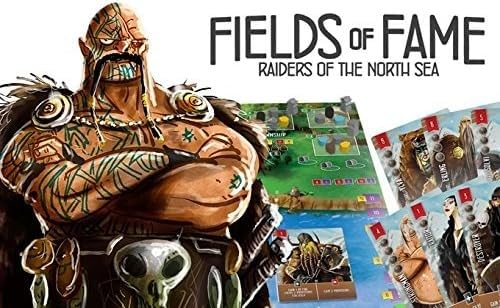 Renegade Game Studios Raiders of the North Sea Fields of Fame Expansion | Add jarl battles, 5th player support, and fame track scoring to your strategy board game. Includes new township raids