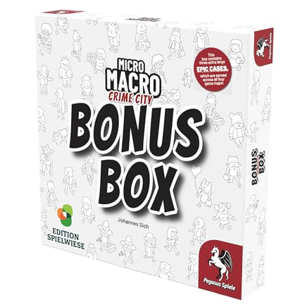Micro Macro Crime City: Bonus Box - Tabletop Mystery Game Expansion