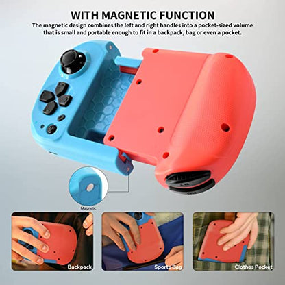 arVin Phone Game Controller for iPhone iOS Android with Magnetic Storage, Mini Pocket Size Gamepad for iPhone 15/14/13, Samsung Galaxy 23/22/21, TCL, One Plus, Call of Duty Mobile, Genshin, Diablo