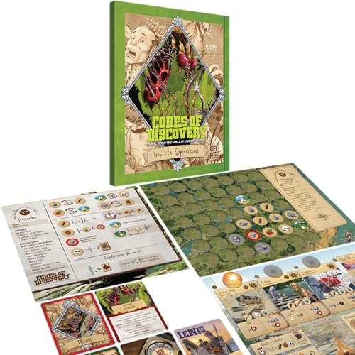 Corps of Discovery: Insecta Expansion – Giant Insect Encounter for the Cooperative Board Game | 1–4 Players - style: Insecta Expansion