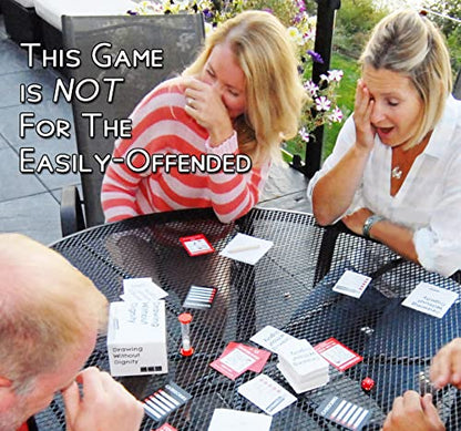 Drawing Without Dignity: Expansion Packs 1 & 2 | The Twisted Funny Adult Party Game Version of The Classic Drawing Game