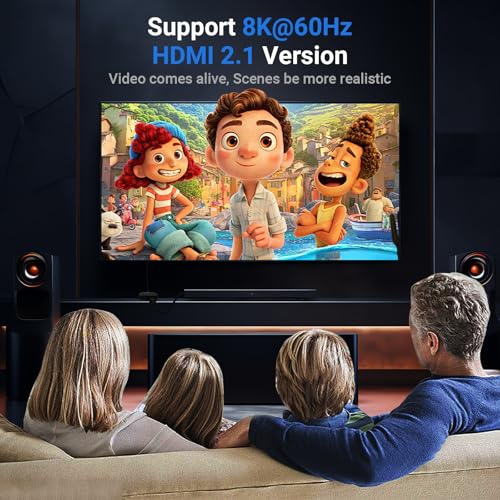 HDMI Switch 4k@60hz Splitter, Suceem Bi-Directional HDMI Switch Splitter 2 in 1 Out Support 4K@60Hz 2K@120Hz for PS4/3 HDTV Xbox Fire Stick - size: 4K60Hz