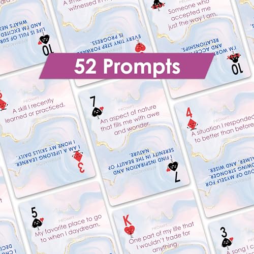 Mind Brain Emotion 52 Essential Gratitude Attitude: Journal & Conversation Cards to Boost Mood & Mindset - Empowering Prompts, Self-Help Affirmations, and Insightful Quotes - for Kids & Adults - style: Gratitude Attitude
