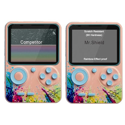 Mr.Shield Screen Protector for G5 Retro Handheld Game Console Tempered Glass [3 Pieces] [9H Hardness] Anti-scratch