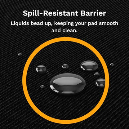 Glorious Gaming Mouse Pad GMP 2 - Extended XL - Spill-Proof Mouse Pad, Optimised for Gaming Sensors, Balanced for Speed & Control, Anti-fray Edges - 24" x 14" x 0.12" - Extra Large Extended Desk Mat