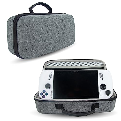 Voikoli Protective Eva Hard Shell Case Compatible with Asus Rog Alloy 7''2023/Asus Rog Ally X 2024,Shockproof,Stylish and Durable (Grey) - color: Grey