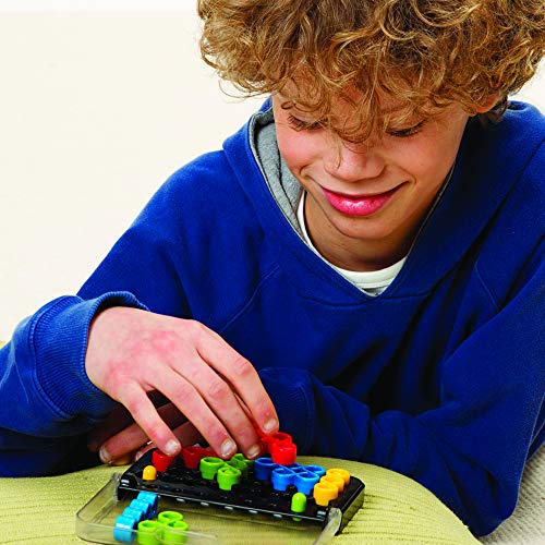 SmartGames IQ Twist, a Travel Game for Kids and Adults, a Cognitive Skill-Building Brain Game - Brain Teaser for Ages 6 & Up, 120 Challenges in Travel-Friendly Case - style: IQ Twist