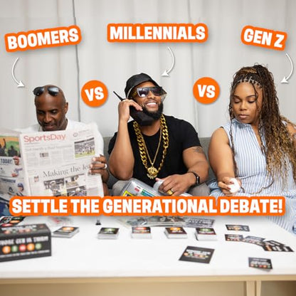 Black Culture Trivia Card Game | Fun Multi-Generational Party Game for Adults & Teens | 5 Categories | 250 Trivia Cards & Sand Timer | Great for Game Nights & Family Gatherings!