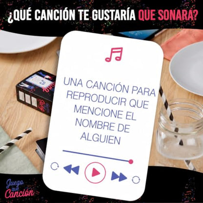 Una Canción Que - Game That Song Spanish Edition Music Party Game | Compete to Play the Best Song For Adults & Families, Card Game, Game Night - style: Spanish Edition