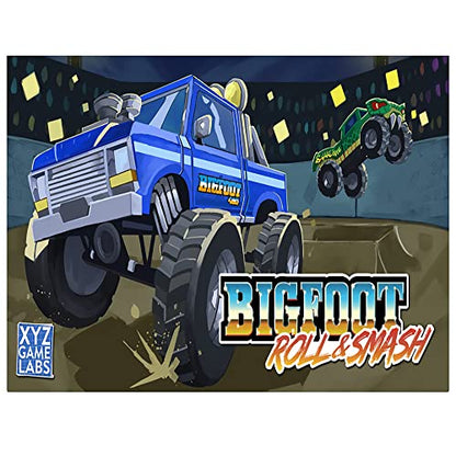 | BIGFOOT: Roll & Smash | Dice and Puzzle Game | Press Your Luck Board Game | 2 to 4 Players | Ages 8+ - style: Base