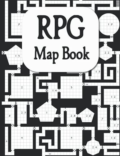 RPG Map Book: Create up to 40 maps for role playing games