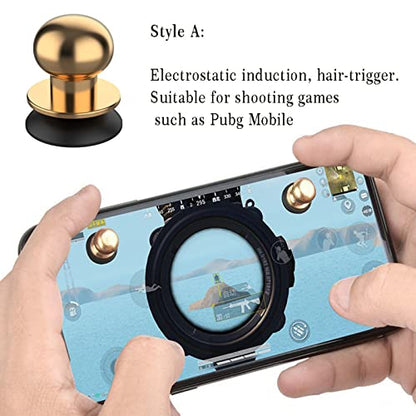 Cellphone Game Assistant Button Mini Conductive Suction Cup Phone Game Artifact Game Joystick Finger Button
