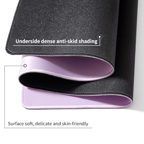 Pink Mouse Pad Large, DOBAOJIA Mouse Pad Aesthetic, Keyboard and Mouse Mat, Gaming Mouse Mat, Spill-Proof Surface and Anti-Skid Base, XL 27.6” x 11.8” 70 x 30cm | DOBAOJIA XL Gaming Mouse Mat, Desk Mat, PC Mat, Spill Proof Surface and Non-Slip Base - colo