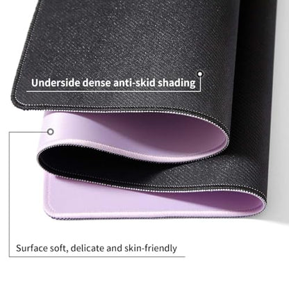 Pink Mouse Pad Large, DOBAOJIA Mouse Pad Aesthetic, Keyboard and Mouse Mat, Gaming Mouse Mat, Spill-Proof Surface and Anti-Skid Base, XL 27.6” x 11.8” 70 x 30cm | DOBAOJIA XL Gaming Mouse Mat, Desk Mat, PC Mat, Spill Proof Surface and Non-Slip Base - colo