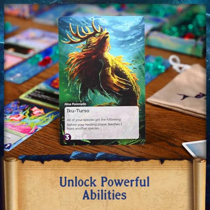 Northstar Game Studio Oceans: Legends of The Deep Expansion | Beautiful Strategy Game for Adults & Families | Learn Mythology and Legends | 2-4 Players