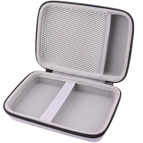 WAIYUCN Hard Carrying Case Compatible with RF40H/Upgraded XF40H Handheld Game Console Case (Grey) - color: Grey