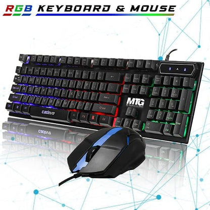 TechMagnet All in one Desktop Computer,Cheetah 4,Intel Core i5 4th Gen,8GB DDR3,120GB SSD,27 inch LED Monitor,MTG RGB Keyboard Mouse,RGB Speaker and Webcam,USB Wi-Fi,Windows 11(Renewed) - size: 8GB/120GB SSD, style: 27 Inch