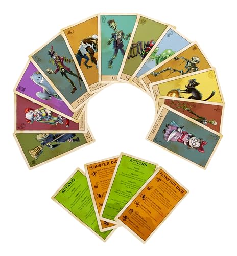 Micro Games of America™ Finders Creepers Board Game an App-Vanced™ Game – Hunt Digital Monsters with Your Phone, 2-4 Players, Ages 8+
