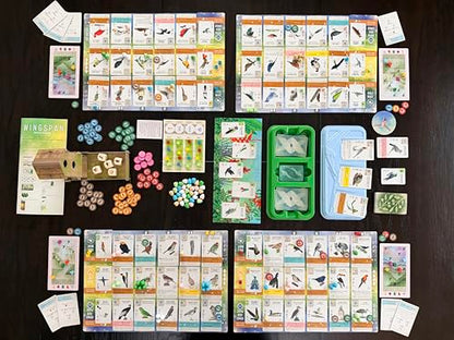 Stonemaier Games: Wingspan Americas Expansion by Elizabeth Hargrave | Add to Wingspan | Includes Small Hummingbird Cards with New Mechanism, 111 Unique New Colorful Birds, & More | 1-5 Players, 90 Min