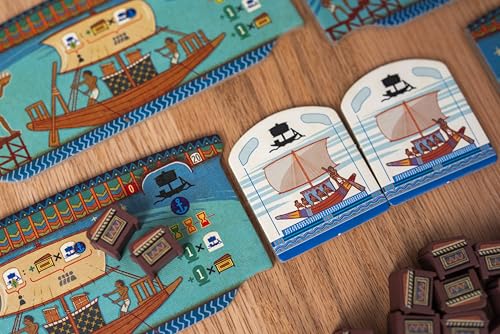 Ra: Traders Expansion | Expansion for Reiner Knizia’s Classic Auction Board Game by 25th Century Games, New Auction Tiles - style: RA Traders Expansion