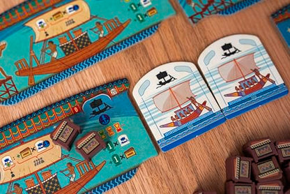Ra: Traders Expansion | Expansion for Reiner Knizia’s Classic Auction Board Game by 25th Century Games, New Auction Tiles - style: RA Traders Expansion